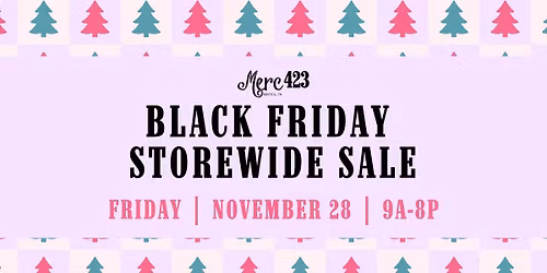 Black Friday Storewide Sale