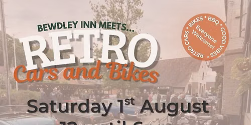 Bewdley Inn Meets\u2026Retro Cars and Bikes