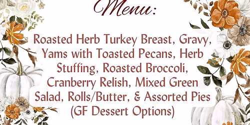 Thanksgiving Community Lunch at Perkins