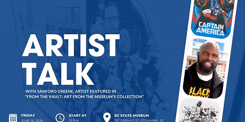 Artist Talk with Sanford Greene