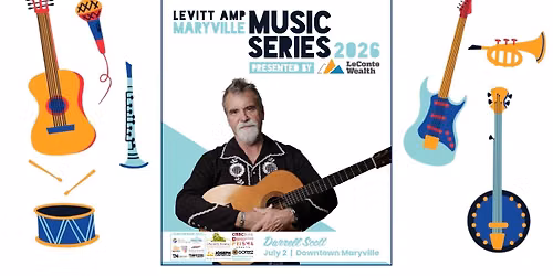 Levitt AMP Maryville Music Series Presented by LeConte Wealth: Darrell Scott