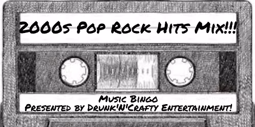 Music Bingo Night @ Rikenjaks Lumberton: 2000s Pop Rock Edition!!!