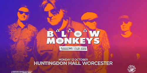 The Blow Monkeys at Huntingdon Hall, Worcester
