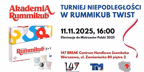Turniej Niepodleg\u0142o\u015bci w Rummikub Twist w Warszawie