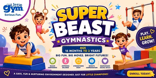 Gymnastics (Age: 16 Months - 3 Years)