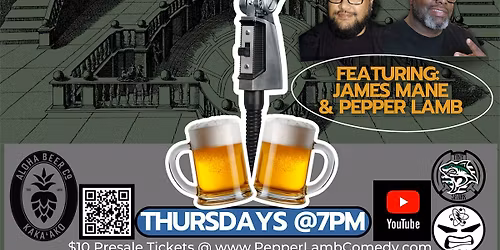 The Crafted Comedy Forum - MARCH 19th - Aloha Beer