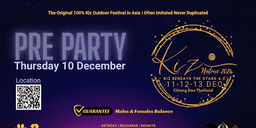 Kiz Nature 2026 Pre Party (Chiang Mai city)