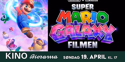 FAMILIEKINO p\u00e5 Biorama: Super Mario Galaxy