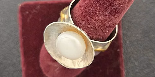 Domed Pearl Ring - In-Person Jewelry Class