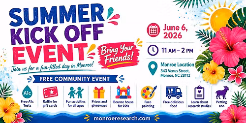 Summer Kick-Off Event - 2026