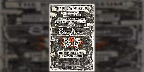 Siren Flower with Guests - Live at the Annex Theater