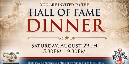 50th Anniversary Hall of Fame Dinner