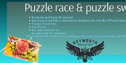 Monthly Puzzle Race at Keyworth Brewing