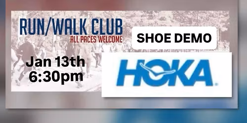 HOKA Shoe Demo at PYRC