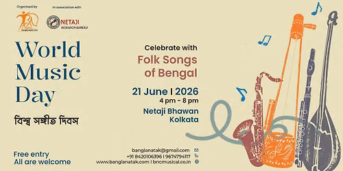 World Music Day at Netaji Bhawan, Kolkata