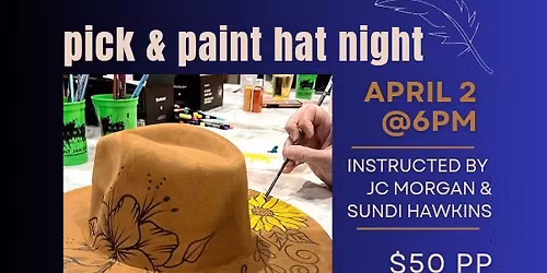 Pick & Paint Hat Night