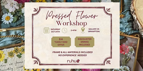 Pressed Flower Workshop
