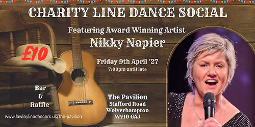 The Pavilion - Charity Line Dance Social Featuring Nikky Napier