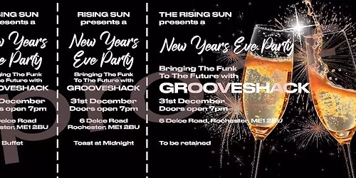 GrooveShack - Bringing in 2026 at The Rising Sun Rochester!
