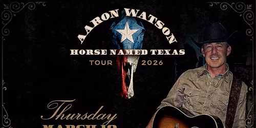 Aaron Watson @ Crusens Farmington RD