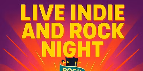 Indie and Rock Night \ud83c\udfb8