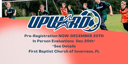 Upward Soccer Evaluation Day