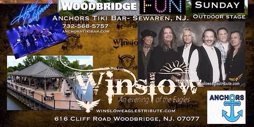 Winslow \u201can evening of the Eagles\u201d Anchor\u2019s Tiki Bar Sewaren, NJ.