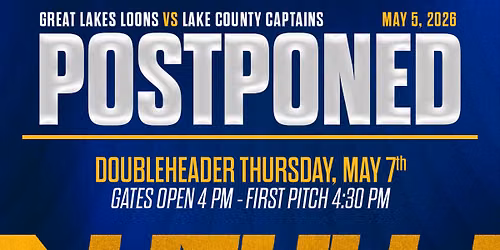 Great Lakes Loons at Lake County Captains at Classic Park