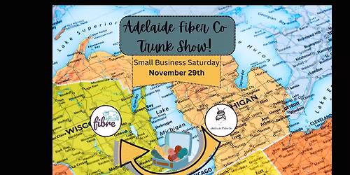 Small Business Saturday Adelaide Fiber Company Trunk Show