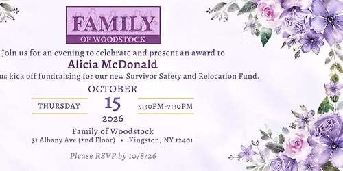 Domestic Violence Survivor Support Night