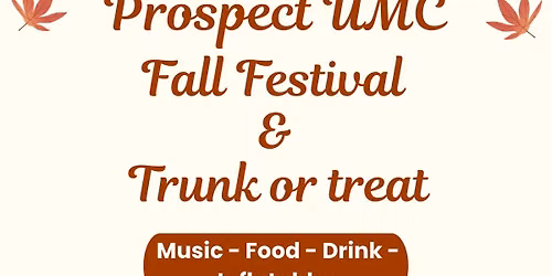 Prospect UMC Fall Festival