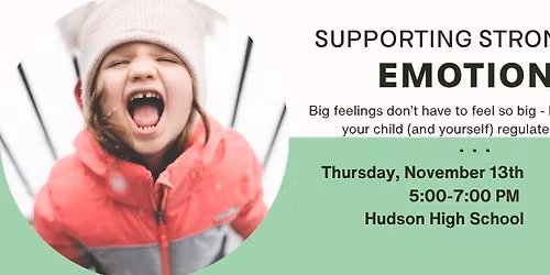 Supporting Strong Emotions