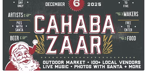 2025 CahaBAZAAR Holiday Market \u2728