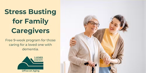 Stress Busting Program for Family Caregivers: Tuesdays, 3\/31-5\/26