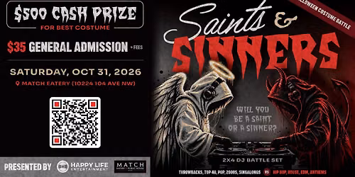 Saints & Sinners Halloween Costume Party