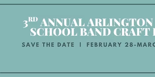 3rd Annual AHS Band Craft Fair