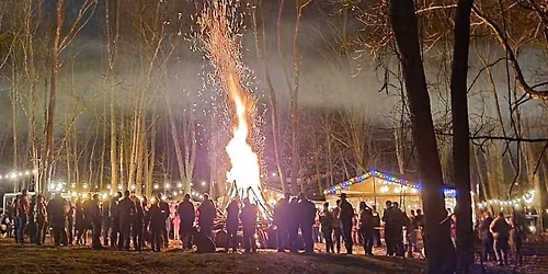 Big Rail Brewing GIANT BONFIRE!