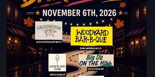 1st Annual Merriam Lane Bar Crawl