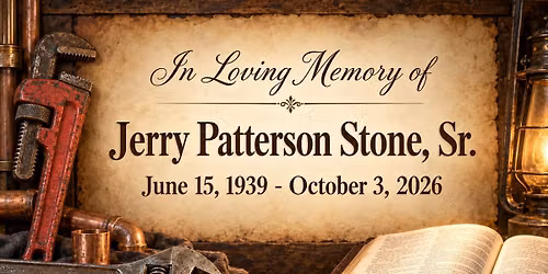 Jerry Patterson Stone, Sr. 