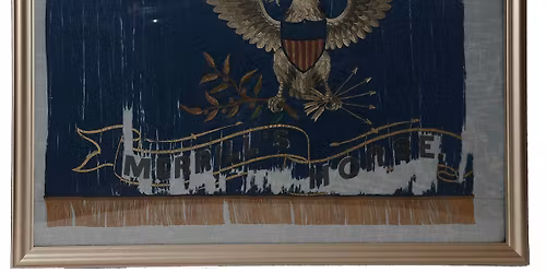 Merrill's Horse Flag Installation Ceremony