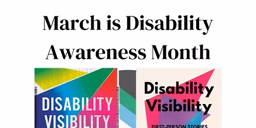 Book Discussion: Disability Visibility