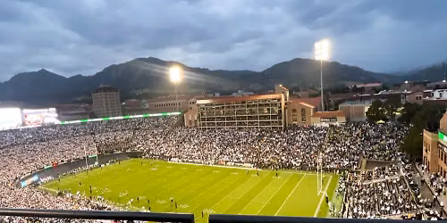 Weber State Wildcats at Colorado Buffaloes Football at Folsom Field Stadium