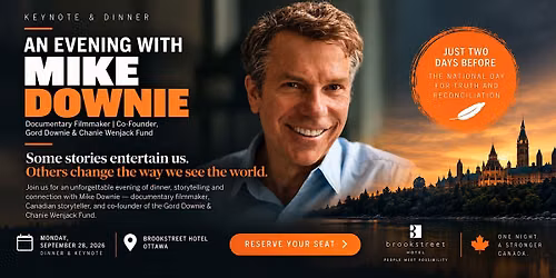An Evening with Mike Downie: Stories That Shape a Nation