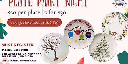 Plate Paint Night