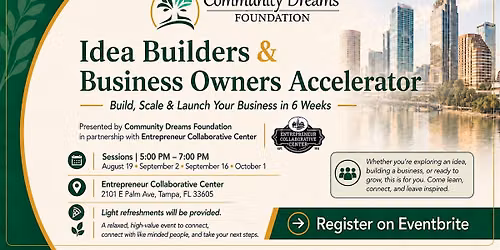 Idea Builders & Business Owners Accelerator