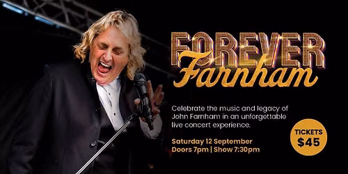 \ud83c\udfa4 FOREVER FARNHAM \u2013 LIVE AT THE FRATERNITY CLUB