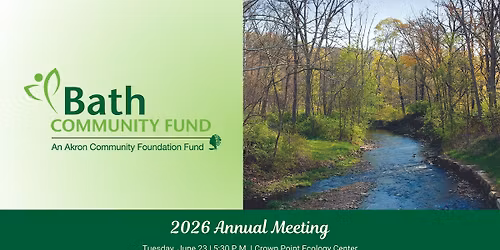 Bath Community Fund's Annual Meeting