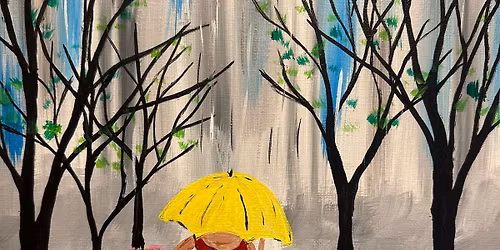 Girl with the Yellow Umbrella