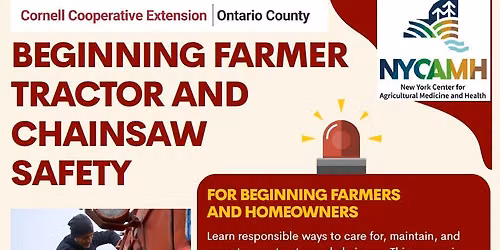 Beginning Farmer Tractor and Chainsaw Safety Workshop