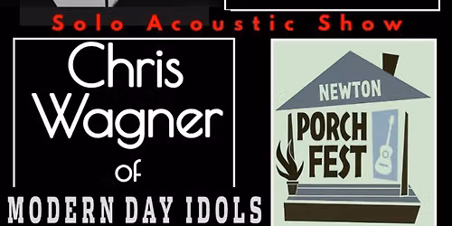 Chris Wagner Solo at Newton Porchfest 6\/6\/26